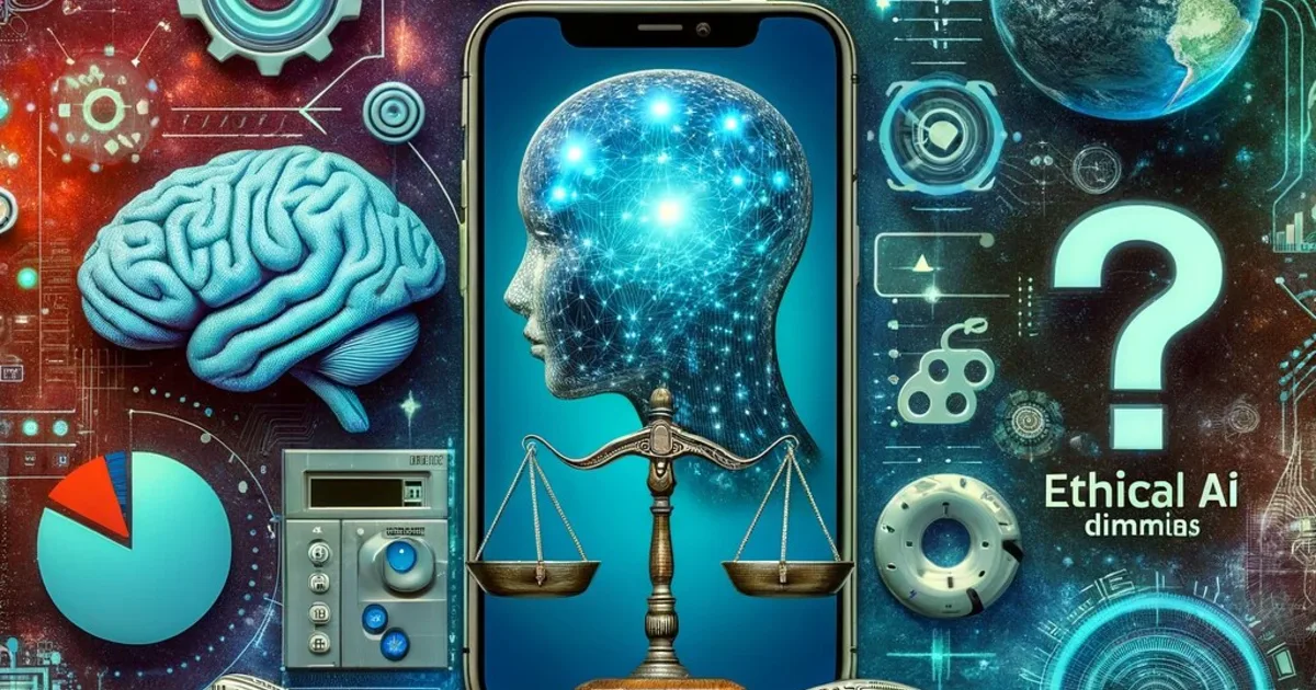 An abstract representation of artificial intelligence.